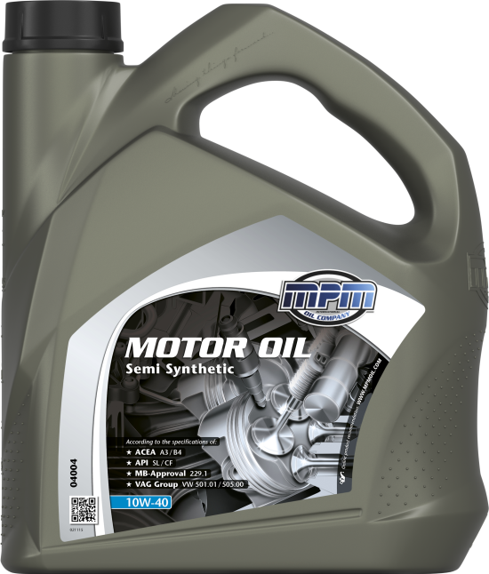 04000 • Motor Oil 10W-40 Semi Synthetic | Products | Mpm Oil